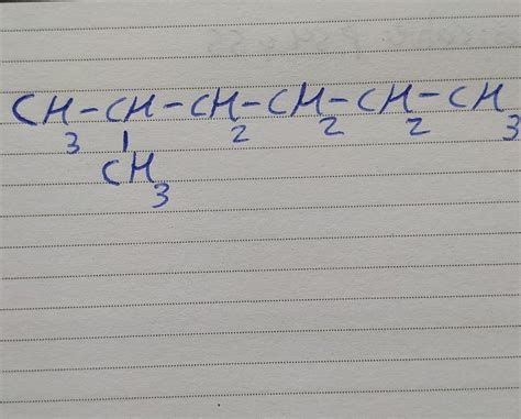 Escriba La Estructura De 2 Metil Hexano Brainly Lat