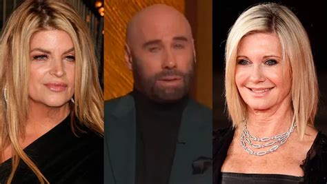 John Travolta Se Quebr En Llanto Al Recordar A Olivia Newton Y Kristie