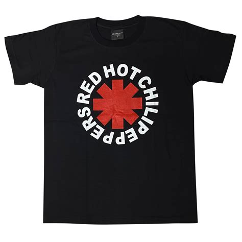 楽天市場 月中旬入荷予定土日も発送 レッドホットチリペッパーズ レッチリ ブラック 黒 RHCP Red Hot Chili Peppers Tシャツ brwロック映画Tの