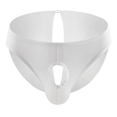 Arnsht Men S Hole In Front Thongs Lingerie Bulge Enhancing Thong G String Underwear Pouch Soft