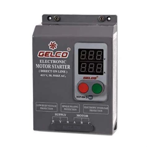 Gelco Three Phase AC DOL Motor Starter Voltage 415 V At 3300 Piece