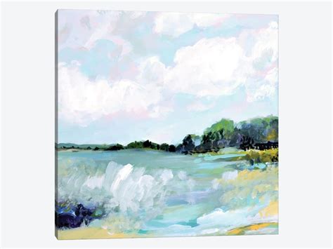 Surfscape I Canvas Wall Art By Karen Fields Icanvas