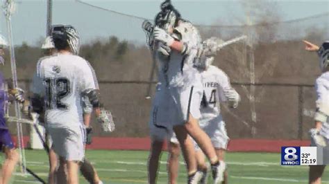 Pittsford Boys Lacrosse Stays Undefeated With Late Game Winning Goal