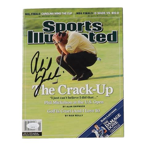 Phil Mickelson Signed 2006 Sports Illustrated Magazine Jsa Pristine