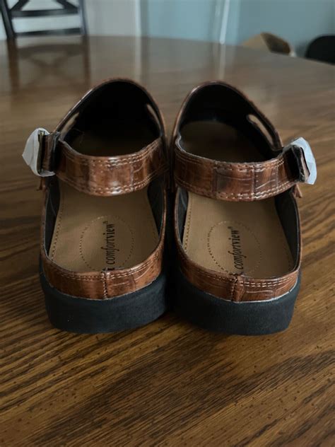 Comfortview Shoes Womens 12WW Clog sandals w/ buckle strap - NEW | eBay