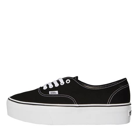 Buy Vans Womens Authentic Stackform Trainers Black True White