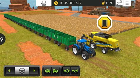 Harvester Tank Full And Make Long Trolley In Fs 18 Fs 18 Multiplayer