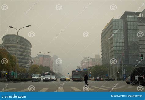 Beijing air pollution 3 editorial stock photo. Image of develop - 62323718