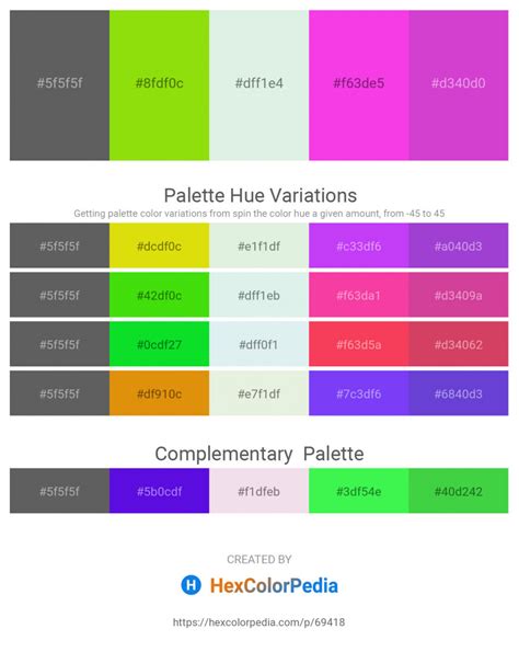 111 Magenta Color Schemes Hexcolorpedia