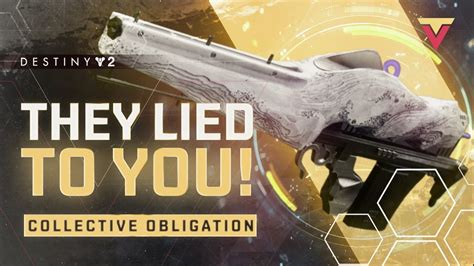 Collective Obligation They Lied To You Destiny Pvp Youtube