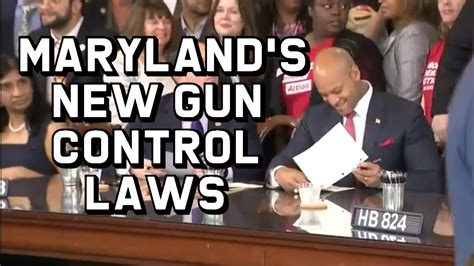 Maryland S New Gun Control Laws