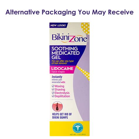 Mua Bikini Zone Medicated After Shave Gel Lidocaine Razor Bump Relief