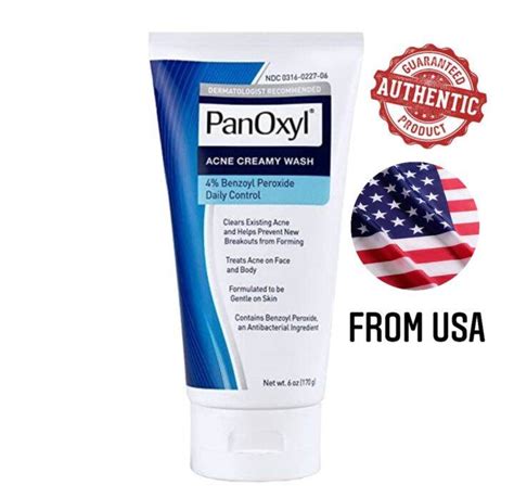 Panoxyl Antimicrobial Acne Creamy Wash Benzoyl Peroxide G Lazada Ph