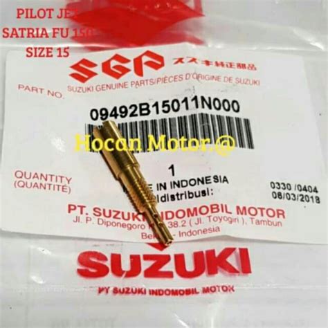 Jual Pilot Jet Zet Ukuran Satria Fu Orisinil Sgp Shopee Indonesia