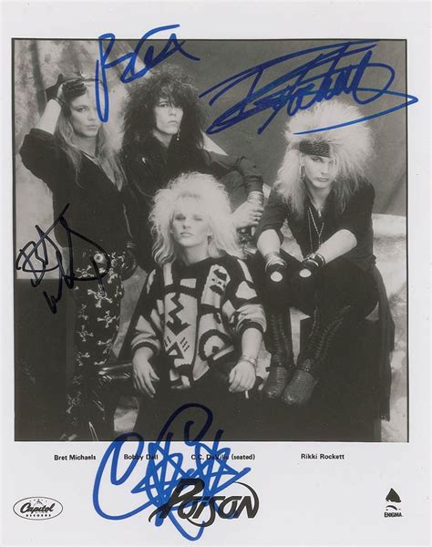 Music Poison Images Psa Autographfacts℠