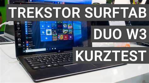 TrekStor SurfTab Duo W3 Kurztest Mein Erster Eindruck Deutsch YouTube