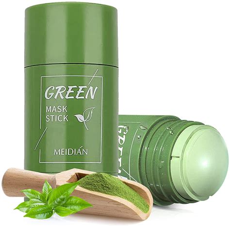 Green Mask Stick For Face Blackhead Remover With Green Tea Extract