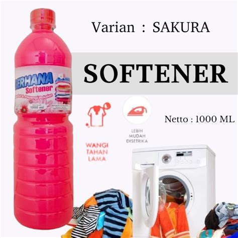 Jual Softener Ml Pelembut Pakaian Liter Pengharum Baju Pelicin