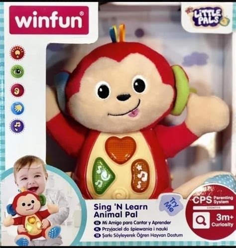 Mono Interactivo Con Luz Y Sonido Winfun Nryj Envío gratis