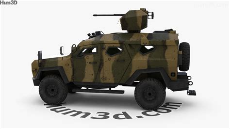 360 View Of Plasan SandCat M LPV 3D Model 3DModels Store