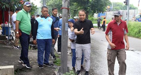 Pemkot Bangun Tanggul Dan Bozem Tangani Banjir Di Surabaya Barat