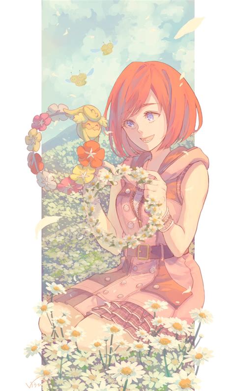 Pokemon Trainer Kairi [art by twilight_yuuhi] : r/KingdomHearts