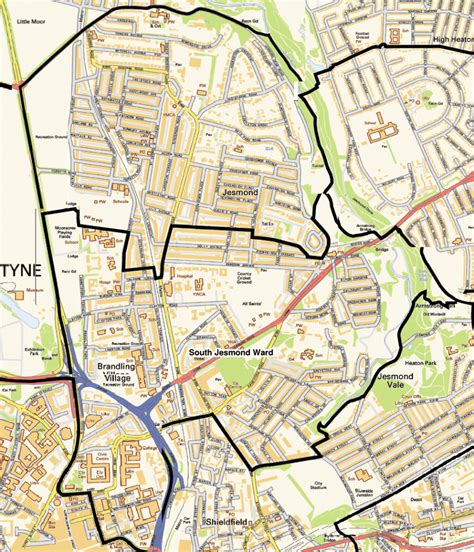 Jesmond Maps Jesmond Residents Association