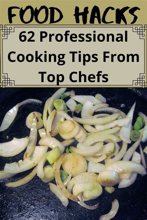 62 Professional Cooking Tricks That Chefs Learn In Culinary School