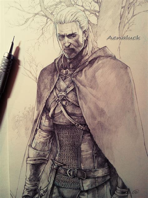 Geralt From The Witcher 3 By Aenaluck On Deviantart