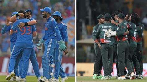 India Vs Bangladesh Match Today T World Cup Playing Xi H H Ind Vs