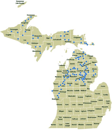 Dnr Orvatv Trail Maps Lake Map Map Of Michigan Atv