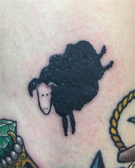 Black Sheep Tattoo Tattoo Ideas And Inspiration Sheep Tattoo Black