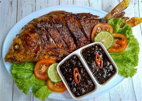 Resep Ikan Mas Bakar Sambal Kecap Oleh Syifa Hana Cookpad