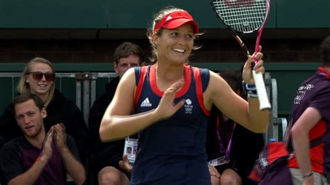 Olympics Tennis Laura Robson Defeats Lucie Safarova Bbc Sport