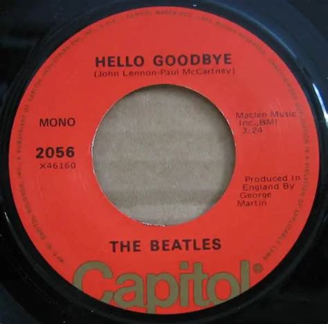 Album Hello Goodbye De The Beatles Sur CDandLP