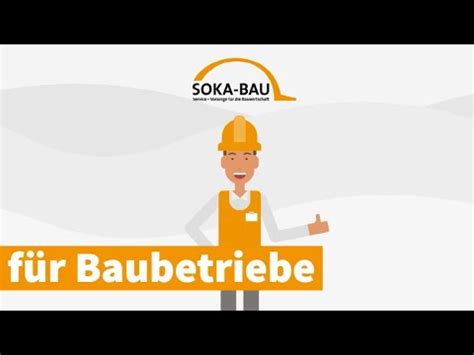 Was Baubetriebe Ber Soka Bau Wissen Sollten Youtube