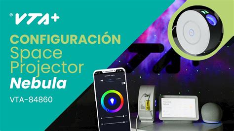 Configuraci N Proyector De Galaxias Inteligente Nebula Wifi Projector