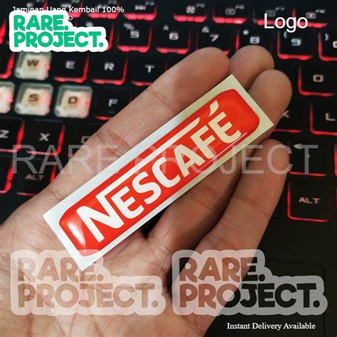 Jual Nescafe Stiker Esp Stiker Timbul Lentur Pengganti Stiker Esp