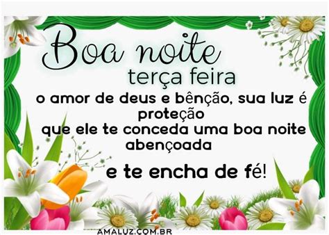 Mensagem Boa Noite Terça Feira
