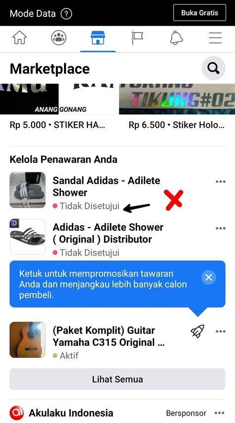 Alasan Jual Barang Di Marketplace Facebook Tidak Disetujui Skuy Membaca