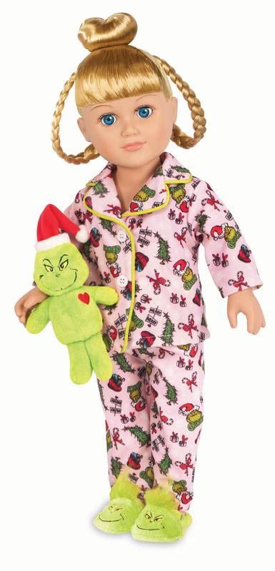 My Life As Poseable Grinch Sleepover Inch Doll Blonde Hair Blue Eyes Cloudycustom