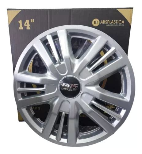 Set De Tapas De Rueda Abs Sport Aro Universal B Cuotas Sin Inter S