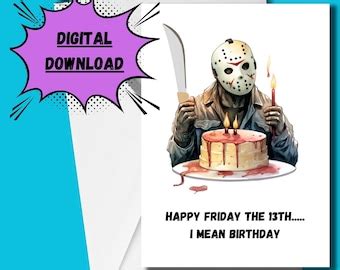 Printable Spooky Birthday Card October Birthday Skeleton - Etsy