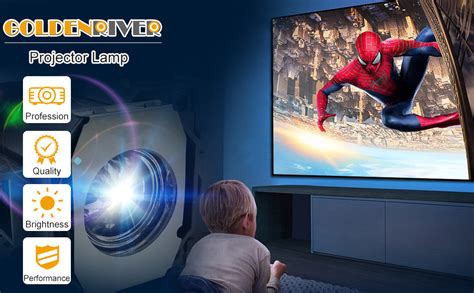 Amazon GOLDENRIVER Premium Quality LMP F280 Phoenix Bulb Projector