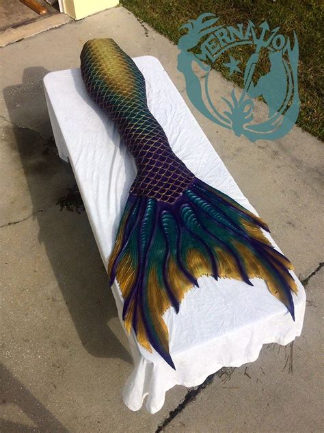 Full Silicone Mermaid Tail By Mernation … Sirenas De Mako Aleta De