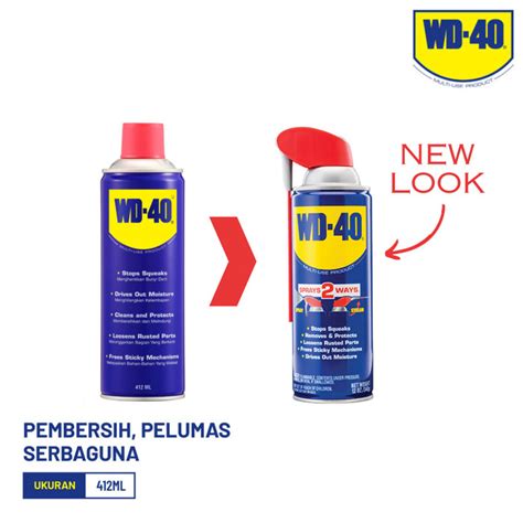 Promo WD 40 WD40 412ML 412 ML Multi Use Product MUP Spray Pelumas Anti