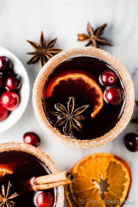 Spiced Cranberry Hot Toddy Recipe