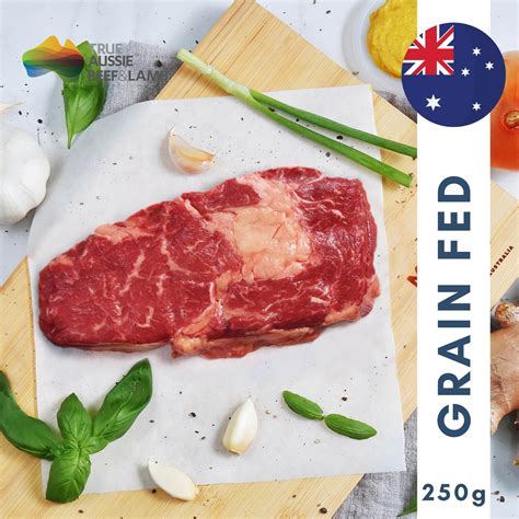 The Meat Club Grain Fed Australian Ribeye Beef Steaks Chilled Ntuc