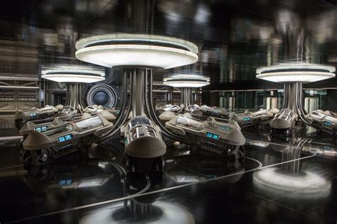 Interstellar Glitz Designing The Passengers Starship Inside And Out Sci Fi Pinterest