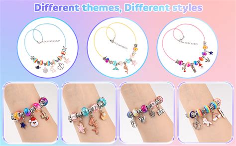 Nabance Schmuck Bastelset M Dchen Charm Armband Kit Diy Armb Nder